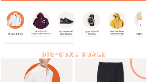 Amazon 'The Big Style Sale' Storefront